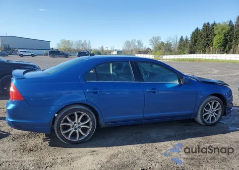 2012 Ford Fusion Sel z USA, uszkodzony, nr VIN 3FAHP0JA6CR127562